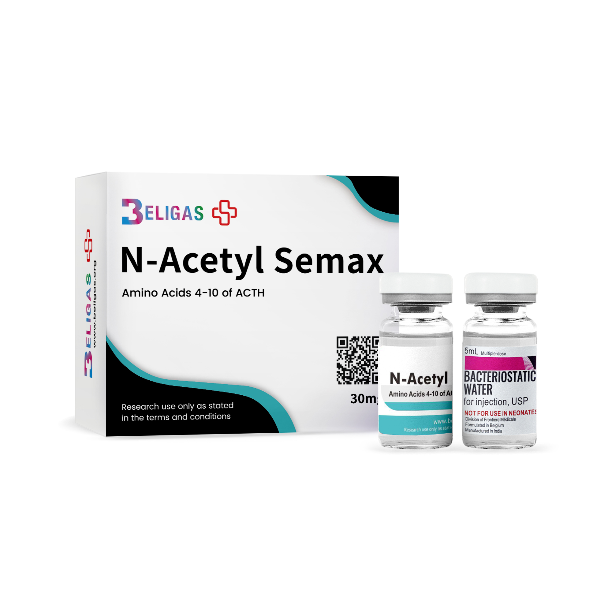 N-Acetyl Semax<p class="fgs"> Amino Acids 4-10 of ACTH 30mg </p>