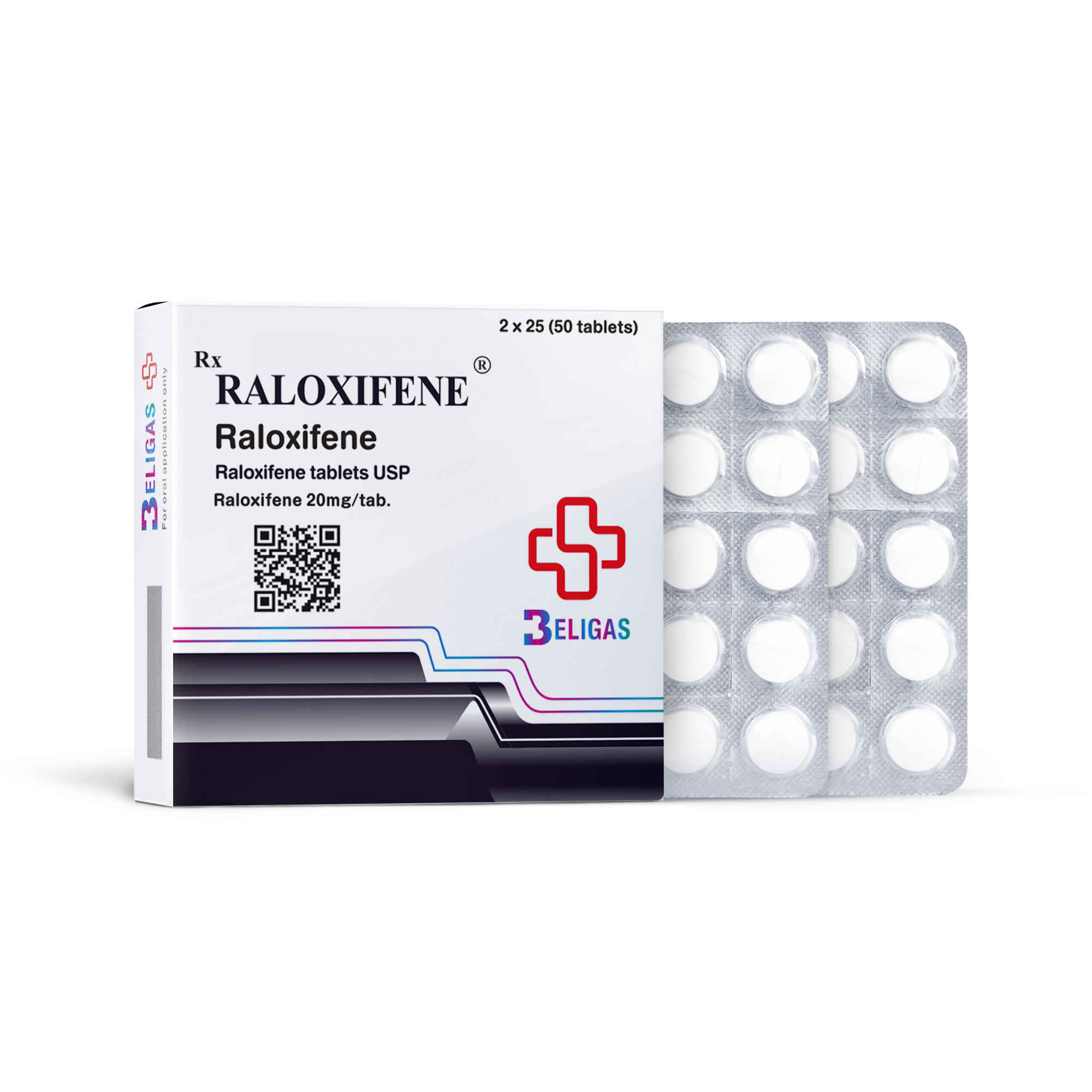 Raloxifene®<p class="fgs"> Raloxifene 20mg</p>